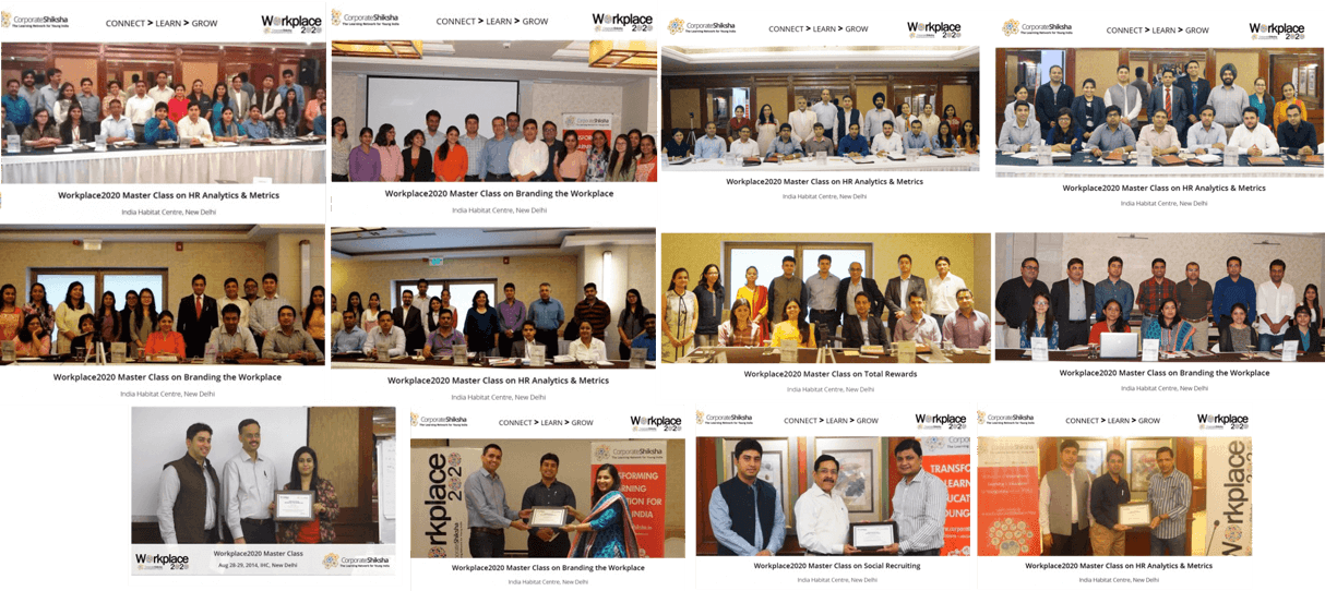 Glimpses from CS Master Class Glimpses from CS Master Class